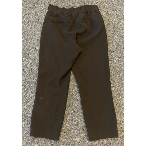 Lululemon On The Fly Crop Pants Black Size 4 - Picture 3 of 4